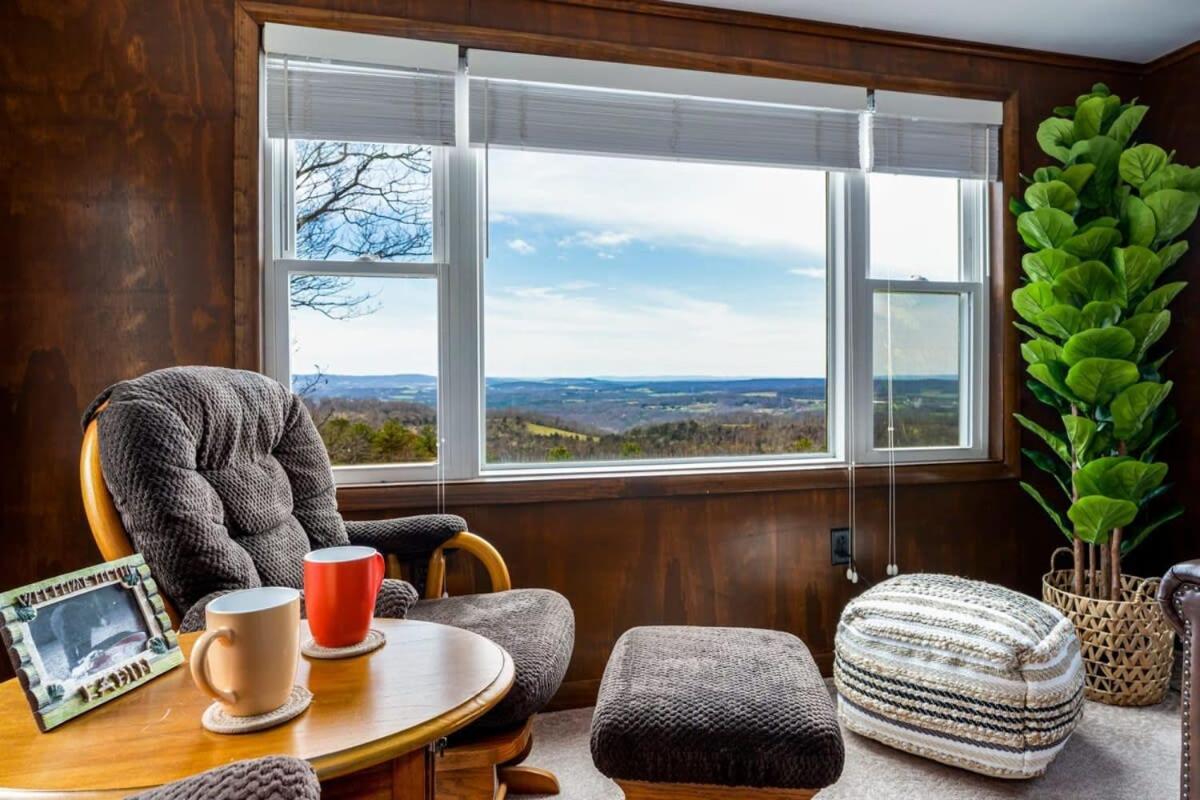 Mountaintop Views, Hot Tub, Deck, Fire Pit & Wifi Augusta 외부 사진